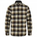 Fjllrven Singi Heavy Flannel Shirt Men - Herren chalk white-dark navy XXL