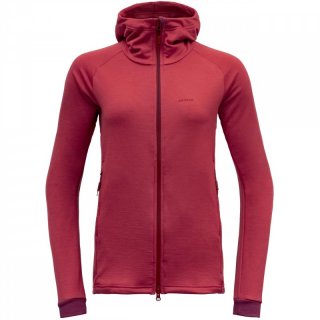 DEVOLD Nibba Merino Jacket Hood Wmns - Merinowolljacke Damen mit Kapuze