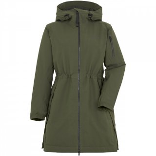 DIDRIKSONS Ella Womens Parka - Winterparka/Wintermantel Damen deep green 36