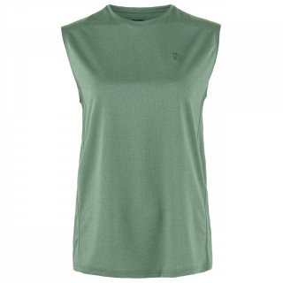 Fjllrven Abisko Day Hike Tank Top Women - patina green S