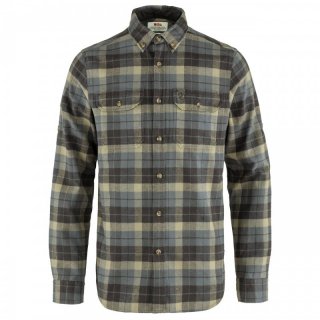 Fjllrven Singi Heavy Flannel Shirt Men - Herren super grey/stone grey XL