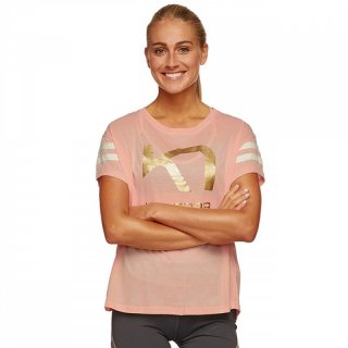 KARI TRAA Vilde Tee - locker sitzendes Kurzarm-Funktionsshirt Damen