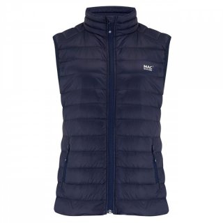 MAC IN A SAC Womens Alpine Gilet - Daunenweste Damen mit Packbeutel navy 42 / L