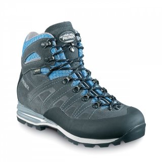 Meindl Antelao Lady GTX - Damen anthrazit hellblau 39.5 / 6 UK