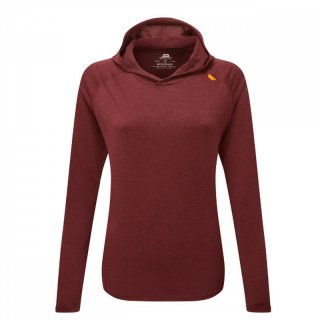 Mountain Equipment Glace Hooded Ws Top - Damen raisin M/38-40