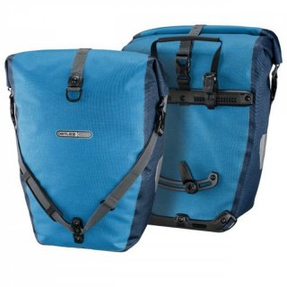 ORTLIEB Back-Roller Plus CR - Gepcktrgertasche (Paar), 2 x 20 Liter dusk-blue-denim