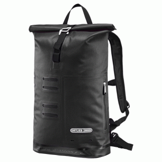 ORTLIEB Commuter Daypack - wasserdichter Rucksack Rollverschluss black 21 Liter