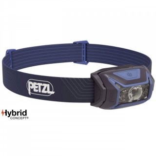 Petzl Actik - Outdoor LED-Stirnlampe, 450 Lumen blau