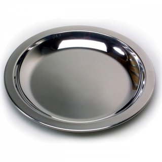 Relags Stainless Steel Plate extrem robuste Edelstahlteller poliert flach