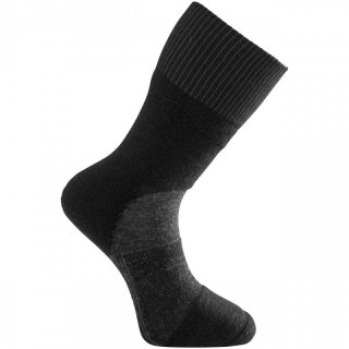 Woolpower Socks Skilled Classic 400 - Wollsocken Unisex  darkgrey black 36-39