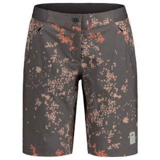 maloja AnemonaM Printed. - ultraleichte kurze Multisporthose Damen mit Print