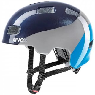 uvex hlmt 4 - Fahrradhelm/Skaterhelm Kinder deep-space-blue-wave 51-55cm